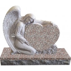 Angel holding Single Heart