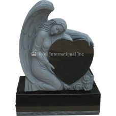 Angel holding Single Heart