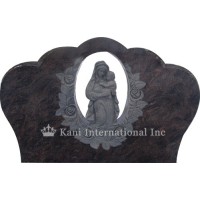 Mary holding Baby Jesus Upright