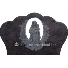 Mary holding Baby Jesus Upright