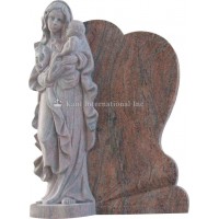 Mary holding baby Jesus Upright