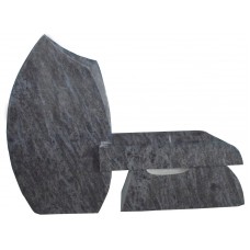 Bench with Headstone