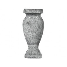 Gray - Granite Turned Vase