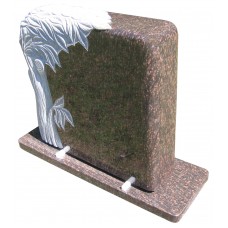 Carved Tree Headstone